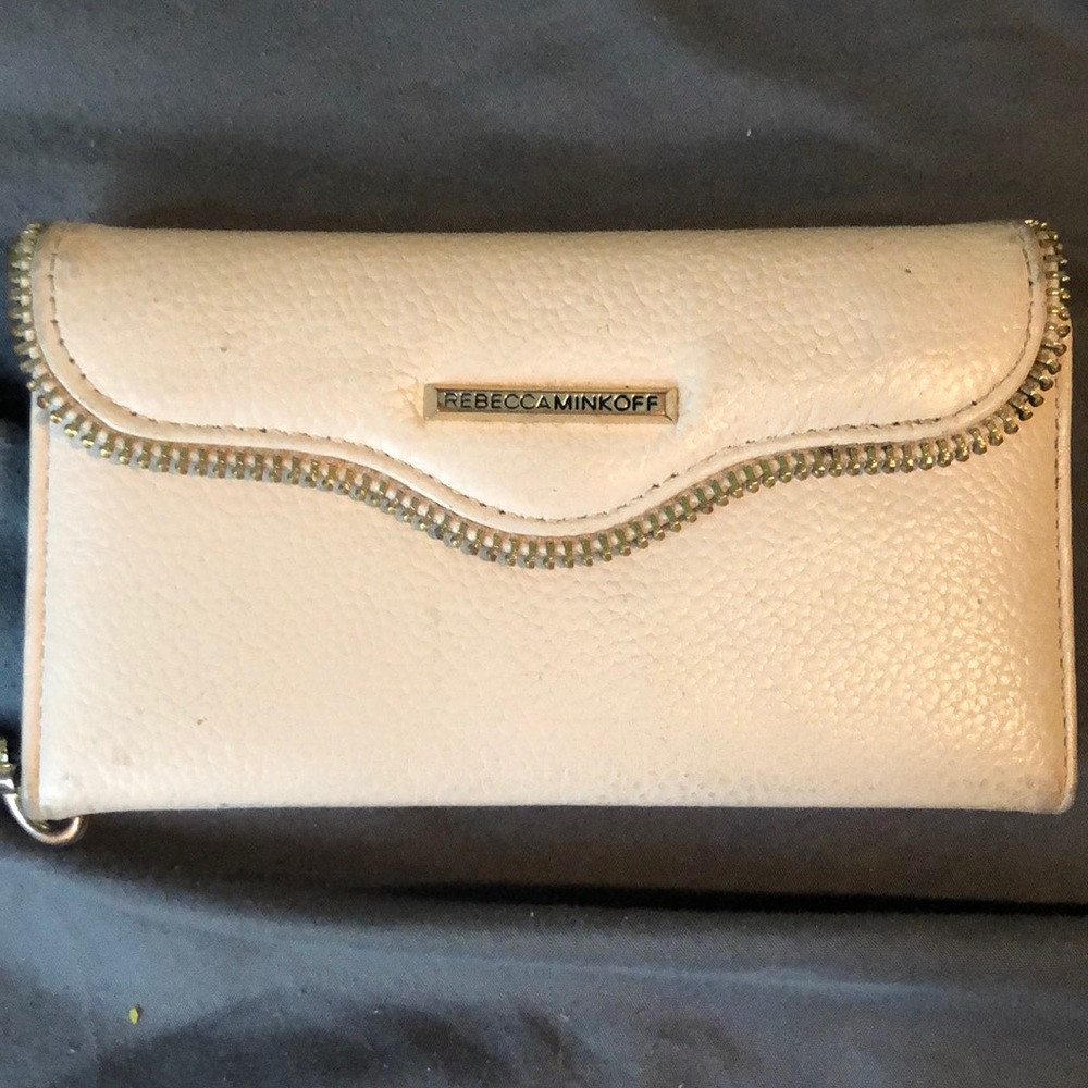 rebecca minkoff phone case/ wristlet